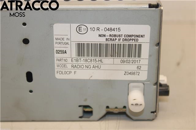 Bilstereo til Ford Fiesta 2013-2017 (Type VI, Fase 2)  (2342422|)