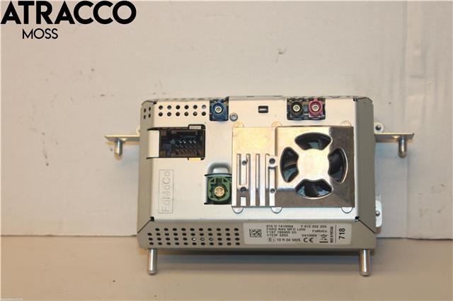 Multimedia display (MCU - Media Controller Unit) til Ford Fiesta 2013-2017 (Type VI, Fase 2)  (2013275|)