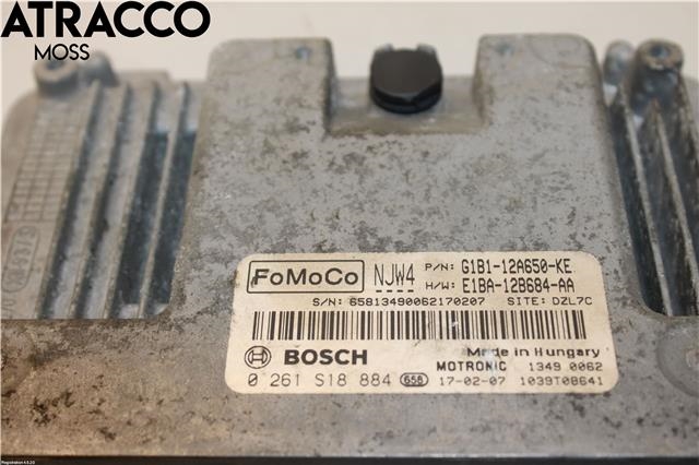 Styreenhet motor til Ford Fiesta 2013-2017 (Type VI, Fase 2) (1870841|)