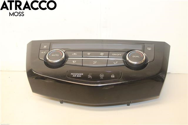 Varmeapparat betjening til Nissan Qashqai, 2014-2021 (Type II)  (275004EA0A)