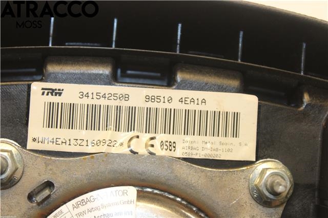 Airbag rattpute til Nissan Qashqai 2014-2021 (Type II)  (985104EA1A|)