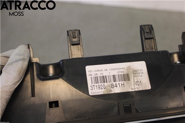 Instrumentpanel til Škoda Superb 2008-2015 (Type II)  (3T1920841H|)