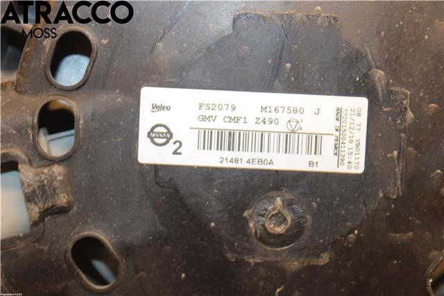 Kjølevifte til Nissan Qashqai 2014-2021 (Type II)  (214814EB0A|)