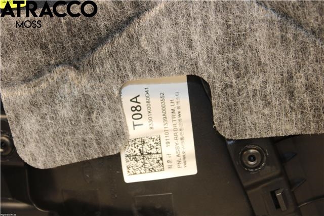 Dørtrekk venstre til Kia e-Soul 2019-->> (Type III) (83305K0080D41|)