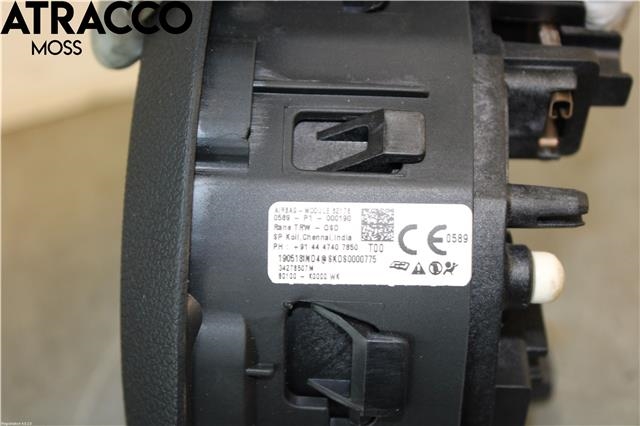 Airbag rattpute til Kia Soul 2014-2019 (Type II)  (80100K0000WK|)