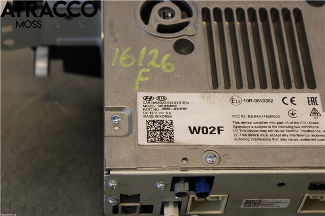 Bilstereo til Kia e-Soul 2019-->> (Type III)  (96560J2020FHV|)