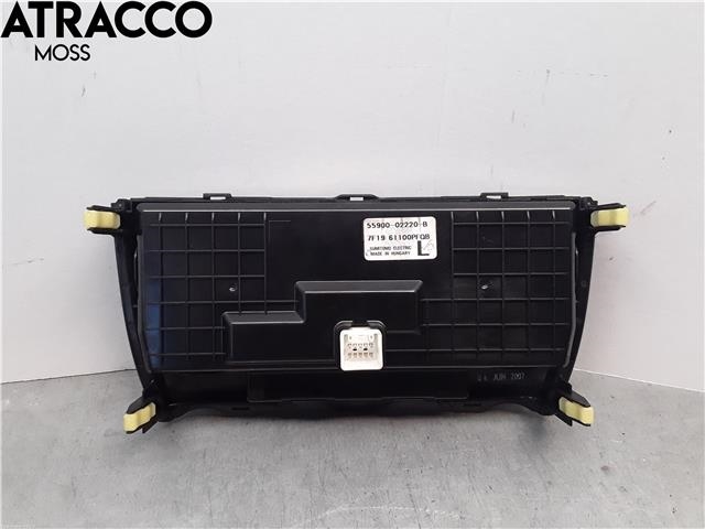 Varmeapparat betjening til Toyota Auris 2010-2012 (Type I, Fase 2) (5590002220B|)
