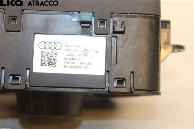 Bryter lys til Audi Q5 2017-->> (Type II)  (4M0941531AG|)