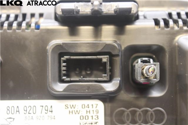 Instrumentpanel til Audi Q5 2017-->> (Type II)  (80A920794|)