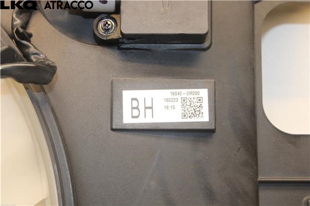 Kjølevifte til Toyota Yaris 2014-2020 (Type III, Fase 2)  (167110M100|)