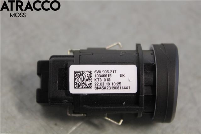 Bryter start/stopp til Škoda Octavia 2017-2020 (Type III, Fase 2) (6V0905217|)