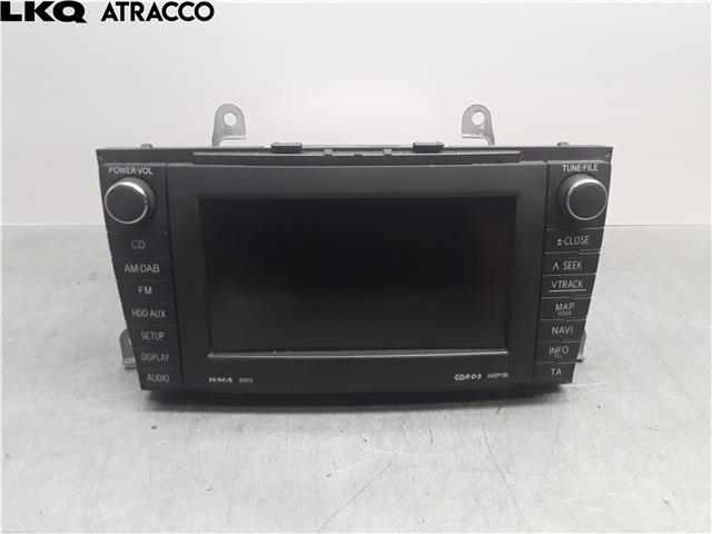 Bilstereo til Toyota Avensis, 2009-2015 (Type III, Fase 1) (8610005053)