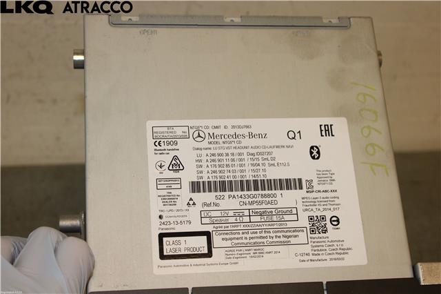 Bilstereo til Mercedes B-Klasse 2011-2018 (W246) (W246) (A2469002617|)