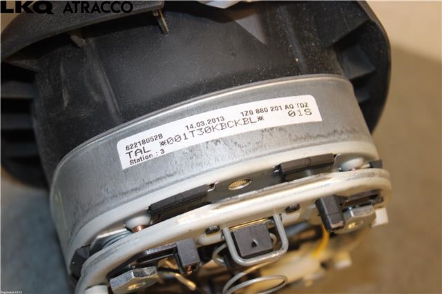 Airbag rattpute til Škoda Superb 2008-2015 (Type II) (1Z0880201AQ|)