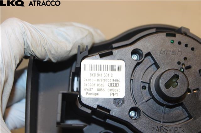 Bryter lys til Audi A4 2007-2014 (Type IV) (B8) (B8) (8K0941531AS|)