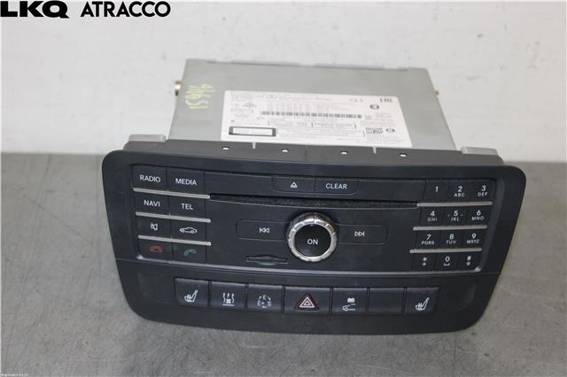 Bilstereo til Mercedes B-Klasse, 2011-2018 (W246) (W246) (A2469007119)