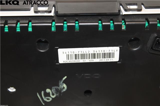 Instrumentpanel til Suzuki Swift 2011-2017  (3411071LL2|)