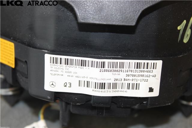Airbag rattpute til Mercedes E-Klasse 2009-2013 (Fase 1) (W212) (W212) (A0008605103|)