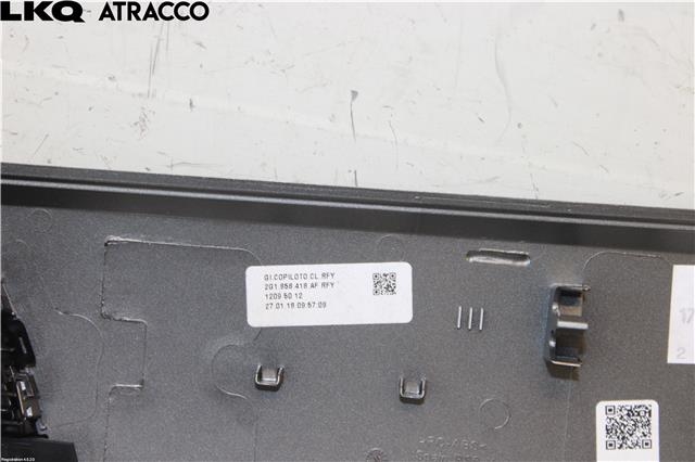 Dashbord friskluftdyse til VW Polo 2017-2021 (Type VI, Fase 1) (2G1858416AF|)
