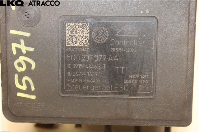 ABS sentral til VW Golf VII 2012-2017 (Fase 1)  (5Q0614517T|)