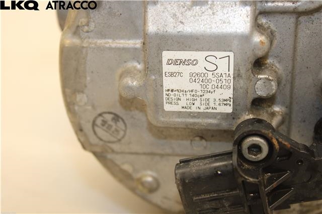 Aircondition kompressor til Nissan Leaf 2018-->> (Type II)  (926005SA1A|)