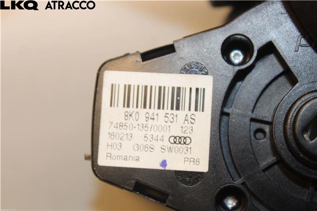 Bryter lys til Audi A4 2007-2014 (Type IV) (B8) (B8) (8K0941531AS|)