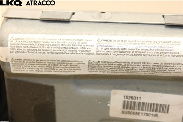 Airbag kne til Škoda Octavia 2013-2016 (Type III, Fase 1)  (5G1880841C|)