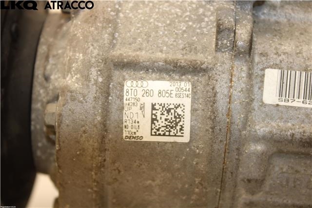 Aircondition kompressor til Audi A4 2007-2014 (Type IV) (B8) (B8) (8T0260805E|)