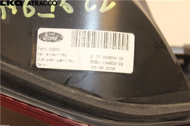 Baklykt høyre indre til Ford Galaxy 2007-2010 (Type III, Fase 1) (1444599|)
