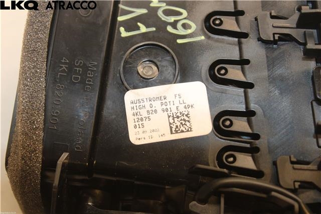 Dashbord friskluftdyse til Audi e-tron 2018-->>  (4KL820901E|)