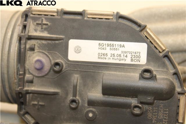 Viskermotor frontrute til VW Golf VII 2012-2017 (Fase 1)  (5G1955023C|)