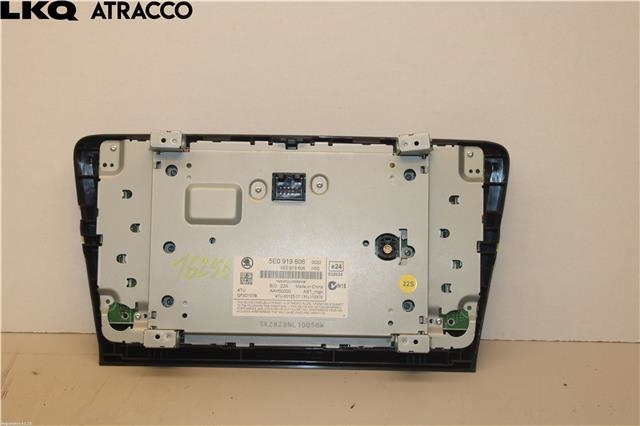 Multimedia display (MCU - Media Controller Unit) til Škoda Octavia 2013-2016 (Type III, Fase 1)  (5E0919606|)