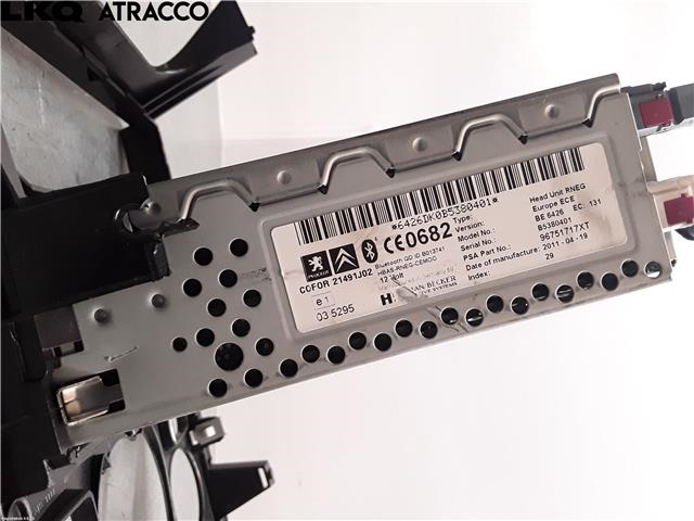 Bilstereo til Peugeot 5008 2010-2017 (Type I)  (96751717XT|)