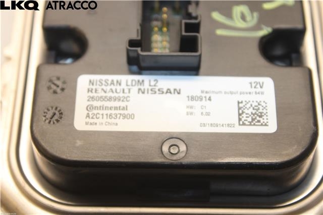 Styreenhet xenon/ballast til Nissan Leaf 2018-->> (Type II)  (260558992C|)