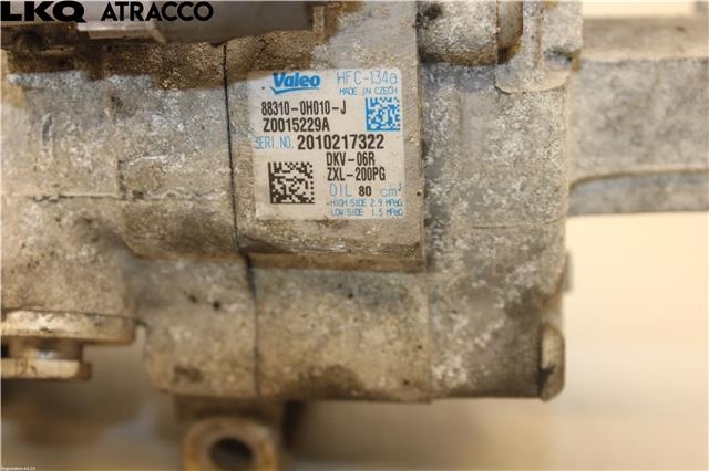 Aircondition kompressor til Citroën C1 2006-2014 (Type I)  (6453RJ|)