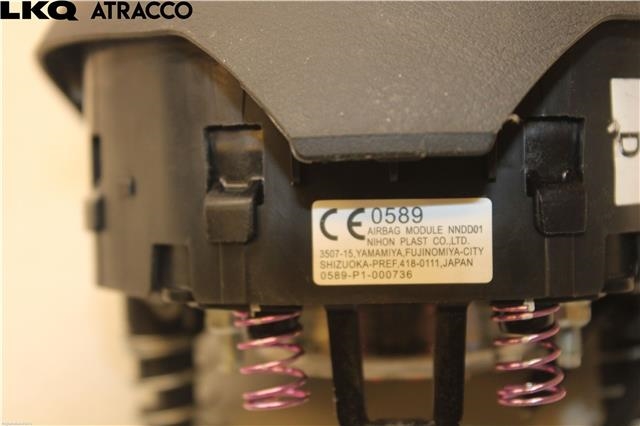 Airbag rattpute til Nissan Leaf 2018-->> (Type II)  (K85105SH1A|)