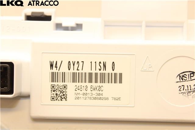 Instrumentpanel til Nissan Leaf 2018-->> (Type II)  (248106WK0C|)