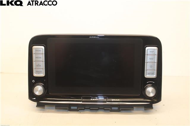 Multimedia display (MCU - Media Controller Unit) til Hyundai Kona, 2017-2021 (Type I, Fase 1)  (96560K4101TMT)