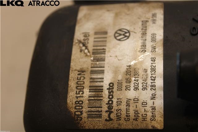 Dieselvarmer til VW Golf VII 2012-2017 (Fase 1)  (5Q0898008C|)