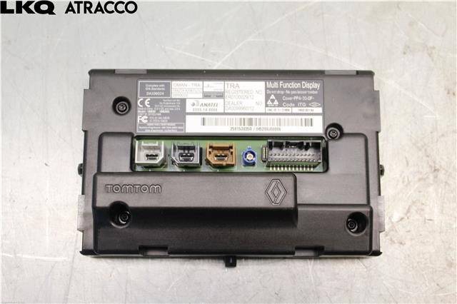Instrument kjørecomputer til Renault Zoe 2013-2019 (Fase 1)  (259150423R|)