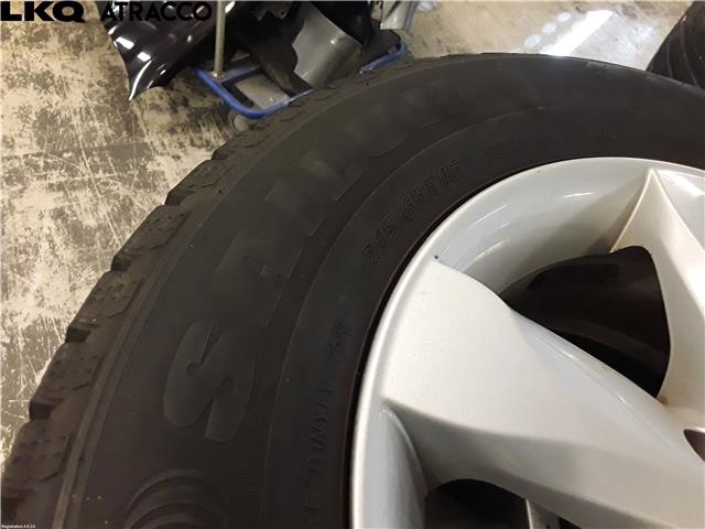 Hjulsett aluminium vinter til Nissan Qashqai 2010-2014 (Type I, Fase 2)  (D0300BR06A|)