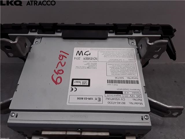 Bilstereo til Toyota Prius +7 2012-2020 (Type III) (stasjonsvogn) (stasjonsvogn) (8614047231|)