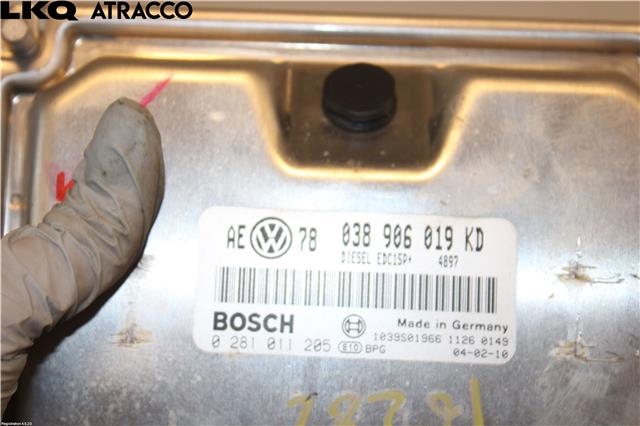 Styreenhet motor til VW Passat 2001-2005 (B5,3BG) (B5,3BG) (038906019KD|)