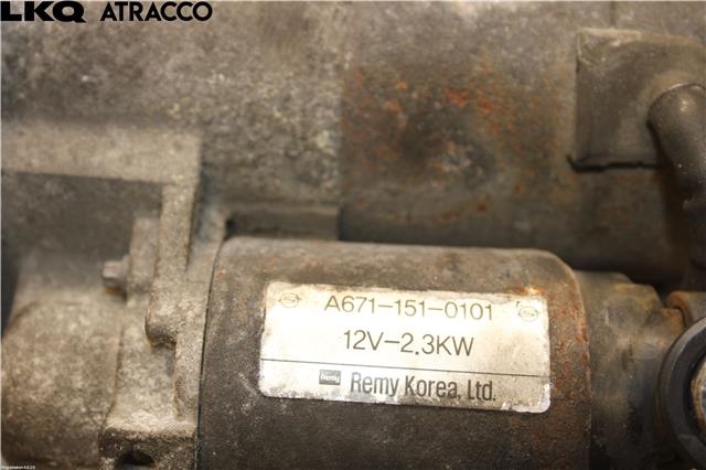 Starter diesel til SsangYong Korando 2011-2013 (Type III) (A6711510101|)
