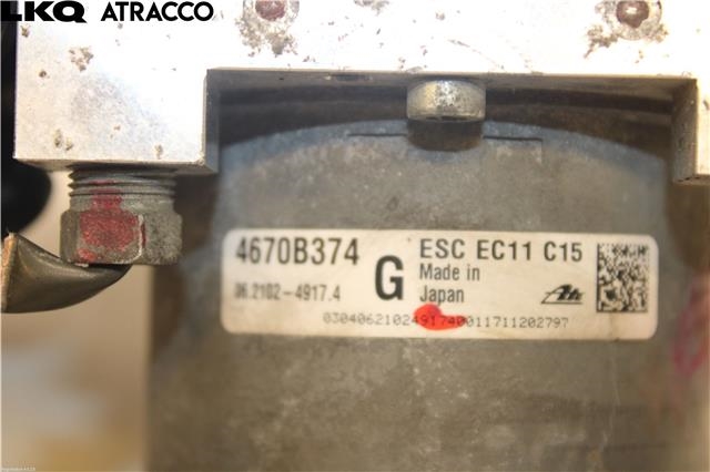 ABS sentral til Mitsubishi Outlander 2015-->> (Type III, Fase 2)  (4670B702|)