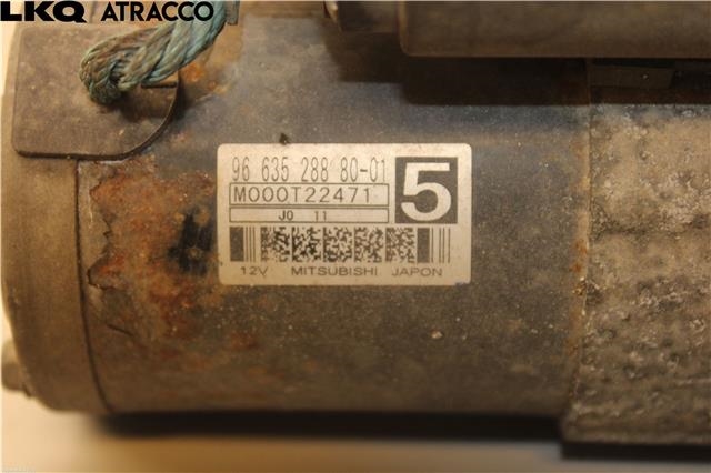 Starter diesel til Citroën C3 2010-2016 (Type II)  (5802Z8|)