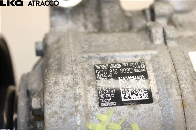 Aircondition kompressor til VW Polo 2017-2021 (Type VI, Fase 1)  (5Q0816803D|)