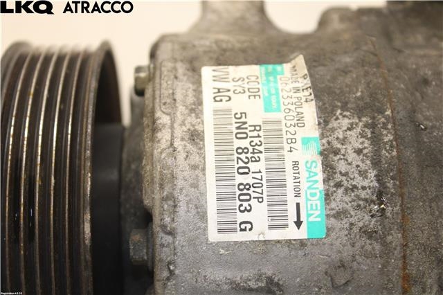 Aircondition kompressor til Škoda Roomster 2010-2015 (Fase 2) (5N0820803G|)