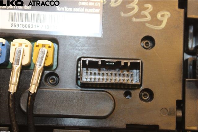 Bilstereo navigasjon til Renault Megane 2009-2016 Type III (259150931R|)