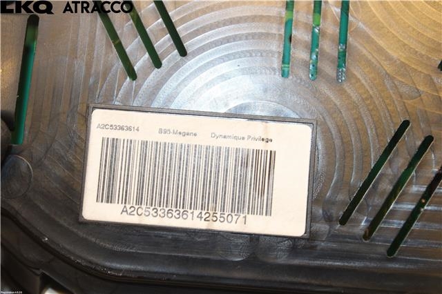 Instrumentpanel til Renault Megane 2009-2016 Type III  (248100342R|)